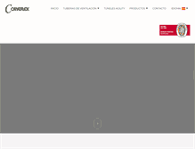 Tablet Screenshot of corveflex.com